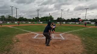 Ayden Manzanares puts his bat to work against Daniel!