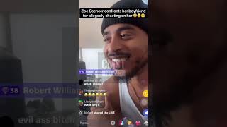 ZOE SPENCER GOES OFF ON BOYFRIEND VONTEE THE SINGER FOR ALLEGEDLY CHEATING !!