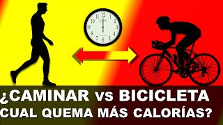BENEFICIOS DE CAMINAR Vs  MONTAR BICICLETA BICICLETA PARA BAJAR DE PESO  │Salud Ciclista