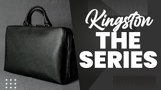 Briefcase - The Kingston series for professionals | leather business \u0026 laptop bag designed by KAZA