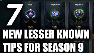 7 New Lesser Known Tips For Season 9