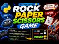 🎮 Build a Rock Paper Scissors Game in Python