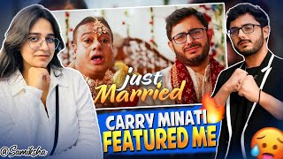 CARRY KI SHAADI 😭 Reaction | Q\u0026A 2024 CARRYMINATI | Samiksha Sengar