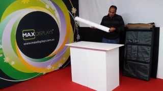 Demonstration table | Sales Table | promotional counter | Presenter | Super light weight