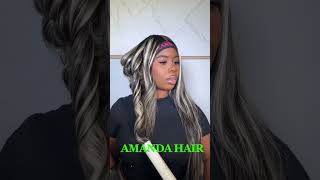 #amandahairs 😎Color for the win! Try it now🔥 #hairreview #shorts #wiginstall #tutorial