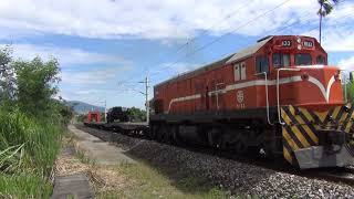 7602次貨物列車關山站開車