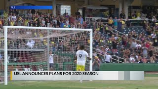 USL announces plans for 2020 season