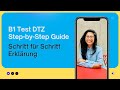 B1 Deutsch Test: DTZ Step-by-Step Guide