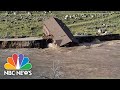 Watch: House Collapses Into Yellowstone River After Record Flooding