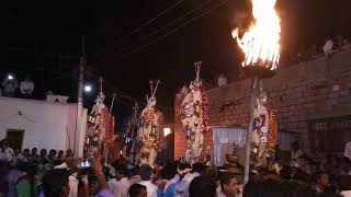 Mohram/Car celebrations in Hanumapuram| పీర్ల పండుగ| ఉరవకొండ| అనంతపురం|Village festival