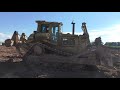 cat d8n pushing dirt