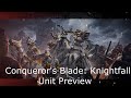 Conquerors Blade - Season 16 - KnightFall - Wrath of Righteous  - Unit Preview