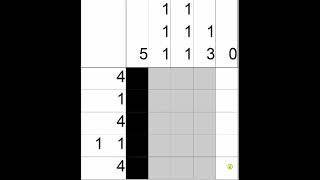 How to do Nonograms #4 (practice strategy #1 & #2)