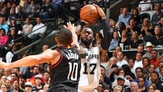 Best Plays From Jonathon Simmons' Game 2 vs. Rockets