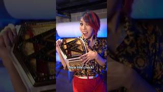 Asuka New Title Check #shorts