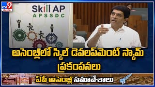 AP అసెంబ్లీలో స్కిల్ డెవలప్ మెంట్ స్కామ్ ప్రకంపనలు | AP Assembly 2023 | Skill Development Scam - TV9