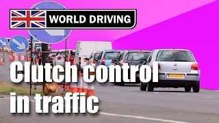 Clutch Control in Traffic - How to Keep a Manual Car Slow