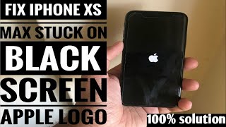 I Phone Xs Max Blinking Apple Logo !