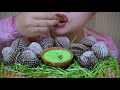 asmr eating giant blood cockle with water convolvulus eating sounds linh asmr