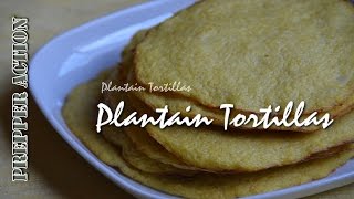 Paleo plantain tortillas