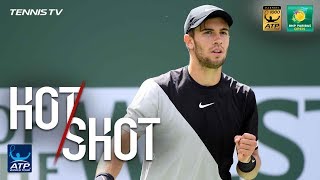 Hot Shot: Coric Outfoxes Federer In Indian Wells SF 2018