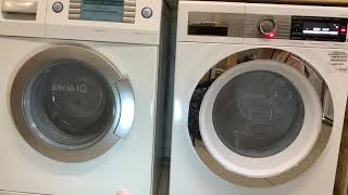 Bosch WAX32GH4GB vs Siemens WIQ1635GB - Spin Race 1600rpm