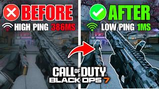 Fix COD Bo7 Packet Burst, High Ping, Jitter & Stuttering - 2026