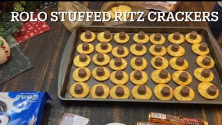 ROLO STUFFED RITZ CRACKERS