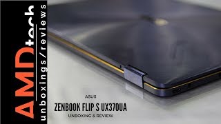 Asus ZenBook Flip S UX370UA:  Unboxing \u0026 Review