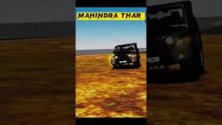 new trending song New Mahindra Thar and attitude car Sidhu Moose 🔊 #shorts #viral #reels #car #gta