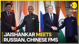 SCO Foreign Ministers Meet: Jaishankar holds talks with Russian and Chinese counterparts| WION Pulse