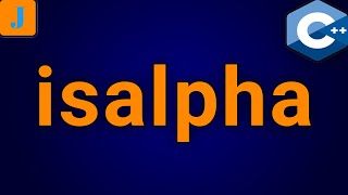 C++ isalpha