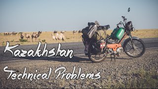 Oh NO! Technical Issues in Kazakhstan | 13.000 km on Puch Maxi Moped from Mongolia to Austria