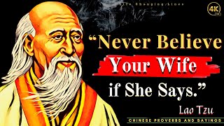 Wise Chinese Proverbs and Saying that makes YOU WISE | Lao Tzu Quotes | Quotes