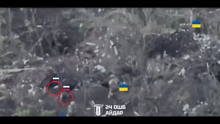 Fighters of the Aidar battalion are storming Russian positions in the Bakhmut direction.