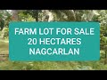 FARM LOT for sale- 20hectares- Maravilla, Nagcarlan Laguna Philippines