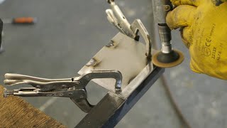 Mig Welding set up Part 2 Plug welding Butt joints grinding polishing Tips and Tricks #46 Ron Covell