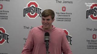 Ohio State football's Will Howard explains improved QB play since transferring from Kansas State