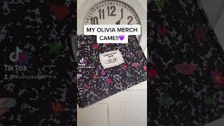 Olivia Rodrigo Sour merch unboxing TikTok | Good 4 u