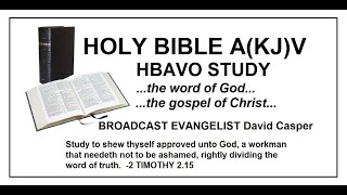 THE HOLY BIBLE A(KJ)V STUDY \u0026 STUDY HALL—GALATIANS 1+ #HBAVO #HBAVOSTUDY