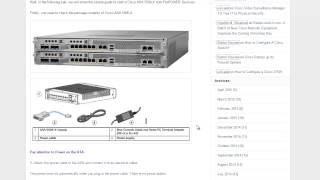 How to start a Cisco 5506-X firewall ?