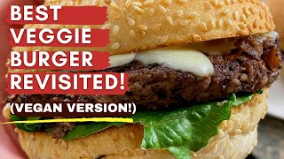 VEGAN MUSHROOM WALNUT BURGERS - My Fave Veggie Burger, 100% Plant-Based