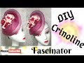 HOW TO MAKE A THREE LAYER CRINOLINE FASCINATOR DIY Tutorial video on hat making