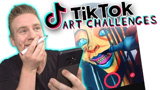 These TikTok Art Challenges are SO FUN!!