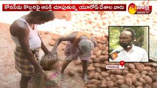 Konaseema Coconut Exports Europe Countries | Sakshi Special Story