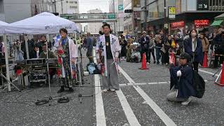 2023東京よさこいなな丸隊　町田夢舞生ﾂｽｲ祭　浄運寺会場演舞（一気）