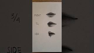 How to draw lips easily from any angle ✨️ #tutorial #howtodraw #lips #art #shorts