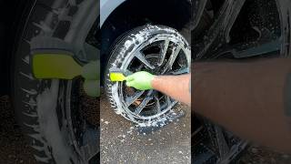 ‼️ Deep Wheel Clean ‼️ #asmr #satisfying #shortsvideo New Product Alert CarPro Wheel X