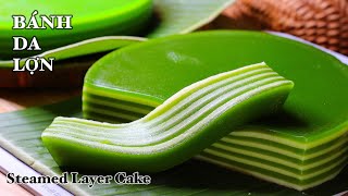 Bánh Da Lợn - Công Thức Pha Bột Mới - 24 Tiếng Vẫn Mềm Dẻo - Cất Tủ Lạnh Vẫn Không Bị Cứng Bột