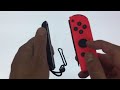 how to remove the nintendo switch joy con wrist strap unstick from upside down position